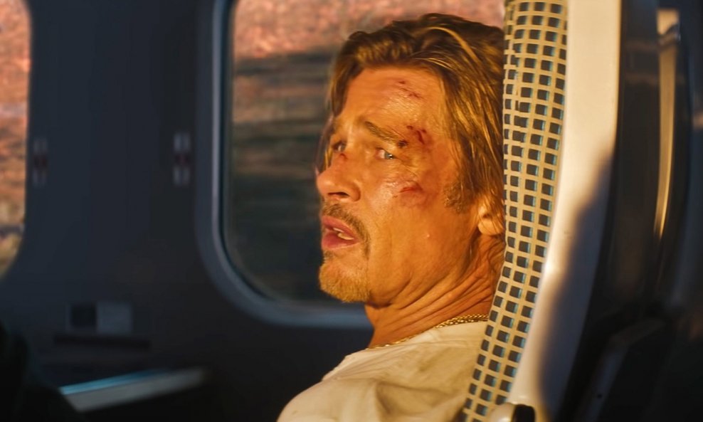 Brad Pitt u 'Bullet Trainu'