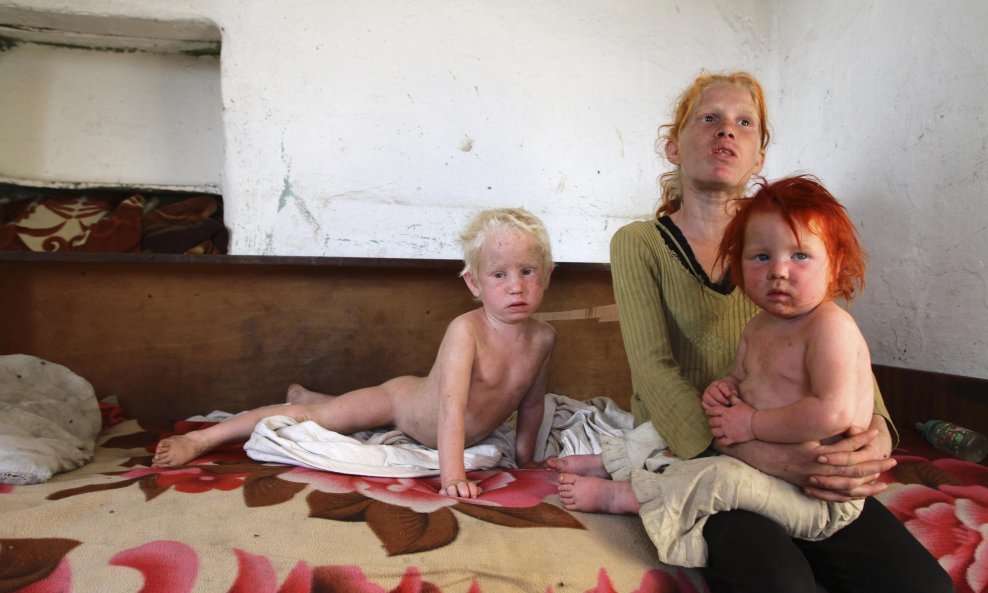 Romska obitelj, Bugarska