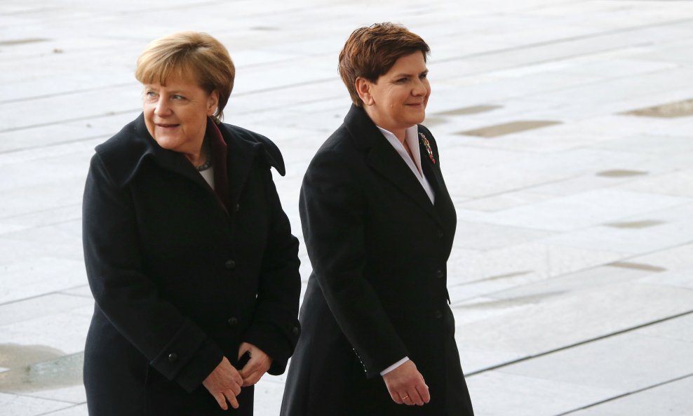 Angela Merkel i Beata Szydlo
