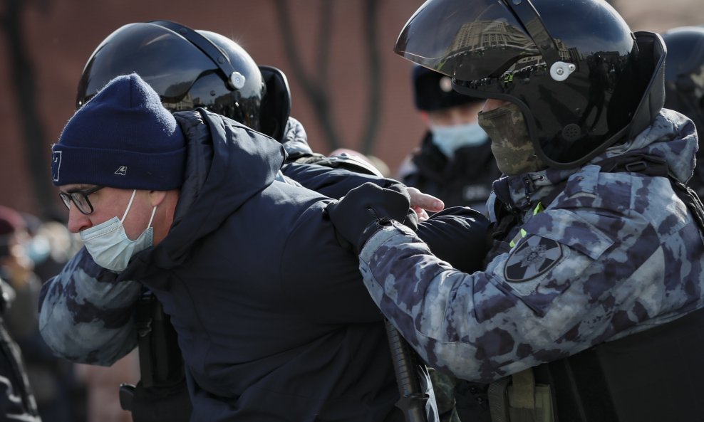 Prosvjedi u Moskvi, ilustracija