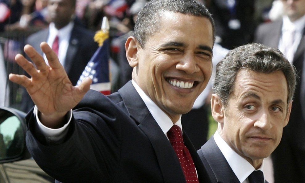 Barack Obama i Nicolas Sarkozy