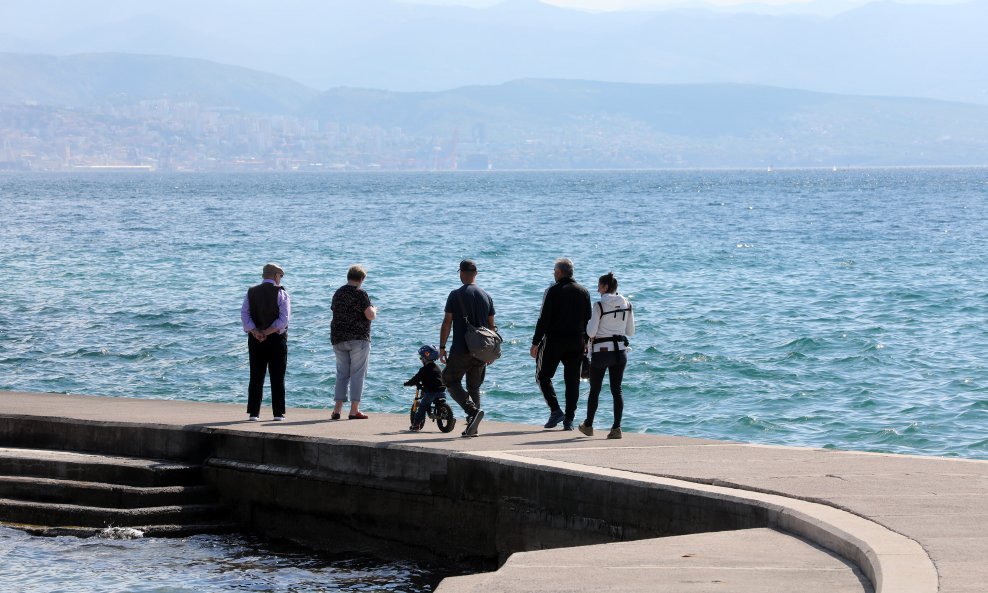 Turisti za uskrsne blagdane na Jadranu