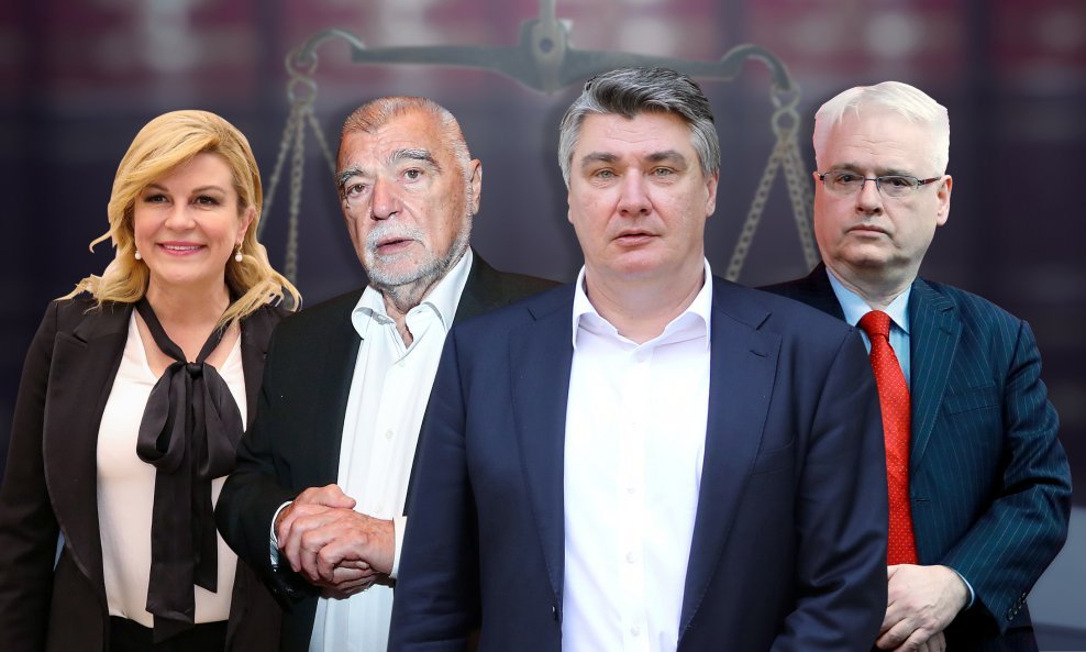 Kolinda Grabar Kitarović, Stipe Mesić, Zoran Milanović, Ivo Josipović