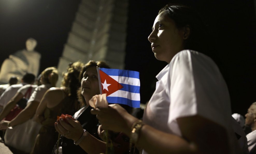 Kubanci se opraštaju od Fidela Castra