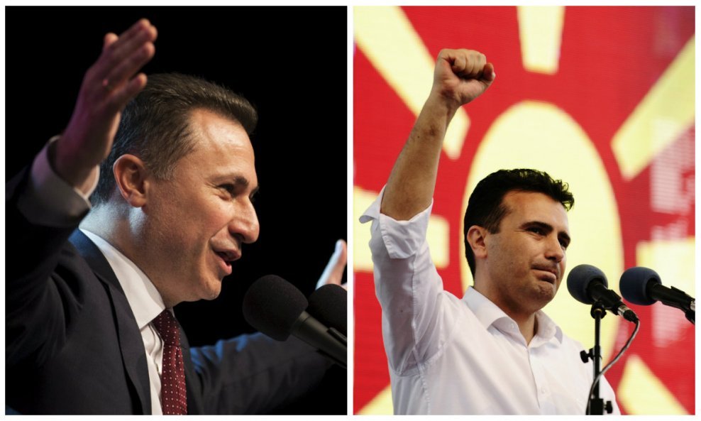 Nikola Gruevski i Zoran Zaev