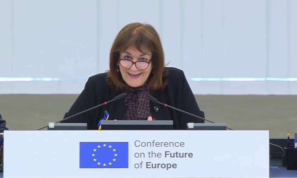 Potpredsjednica Europske komisije Dubravka Šuica, supredsjedateljica Konferencije o budućnosti Europe