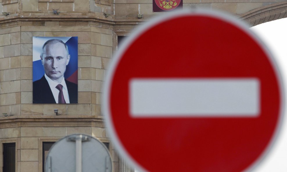 Zabranjen smjer Vladimir Putin