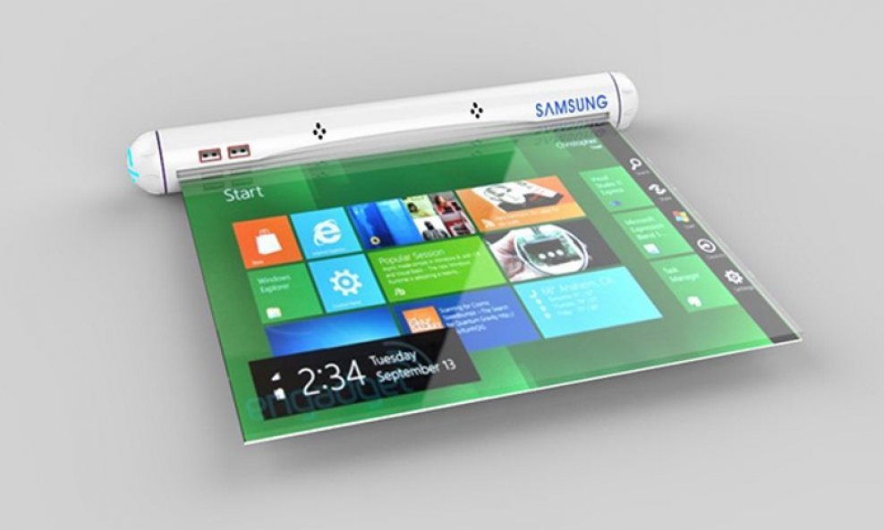 Samsung Flexible Roll