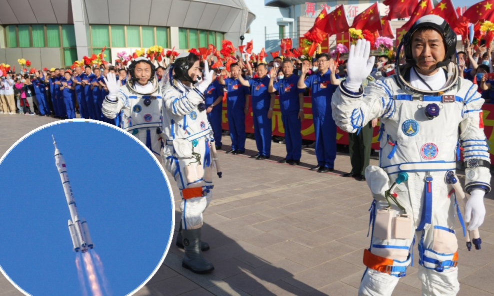 Kina lansirala astronaute na svemirsku postaju