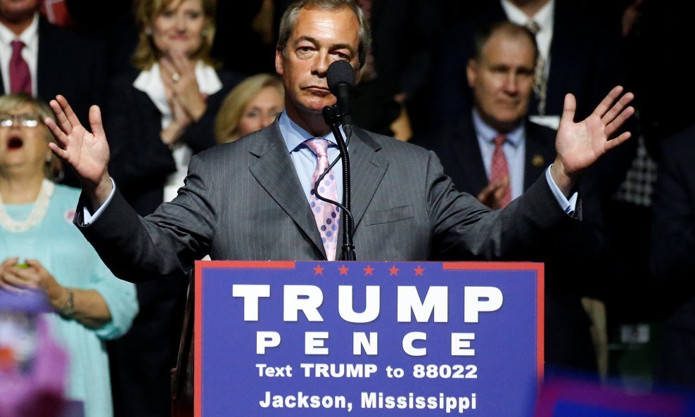 Nigel Farage Trump