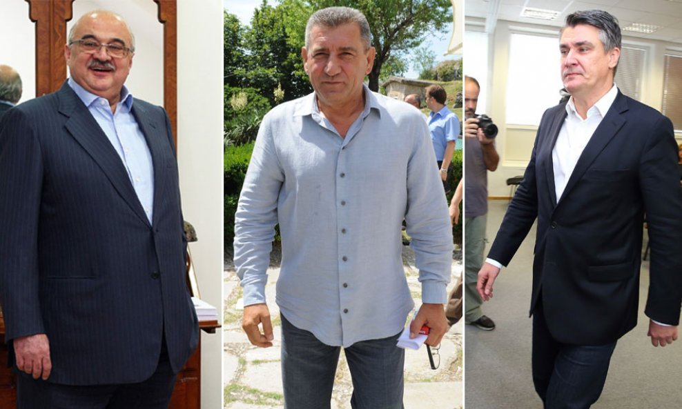 Ivan Čermak, Ante Gotovina, Zoran Milanović