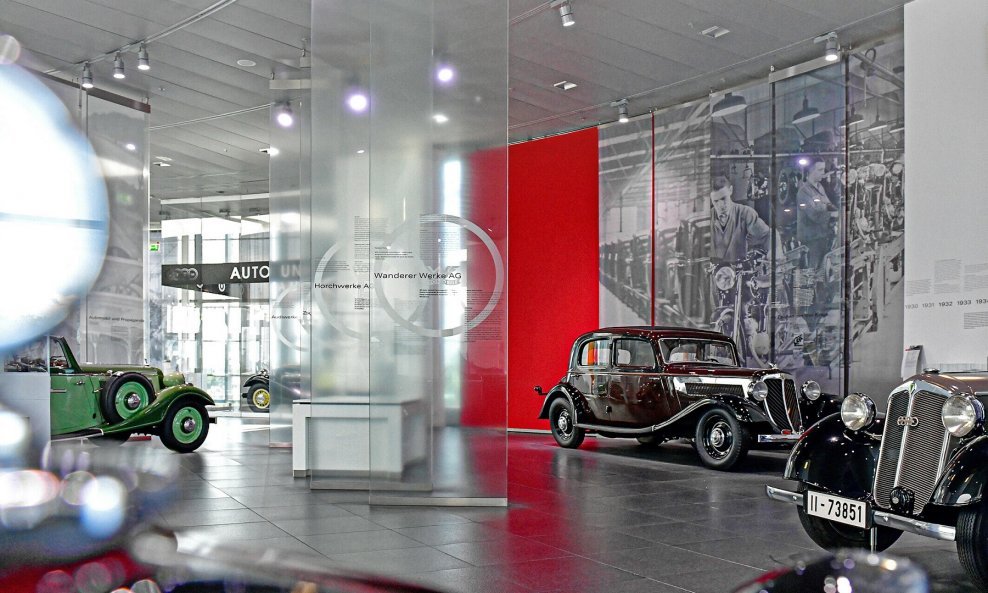 U Audi Museum mobile u Ingolstadtu posjetitelji mogu uroniti u povijest četiri prstena