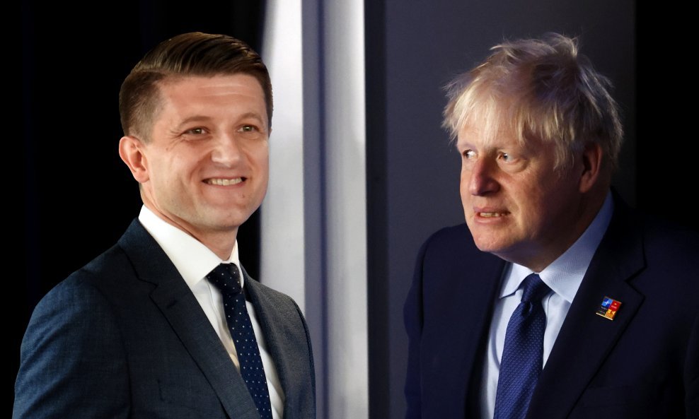 Zdravko Marić, Boris Johnson