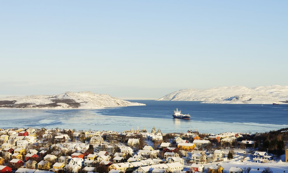 Norveški gradić Kirkenes kod ruske granice