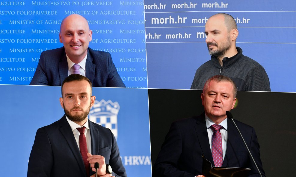 Tomislav Tolušić, Boris Milošević, Josip Aladrović i Darko Horvat