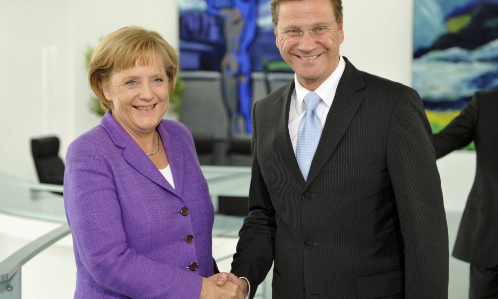 Merkel i Westerwelle