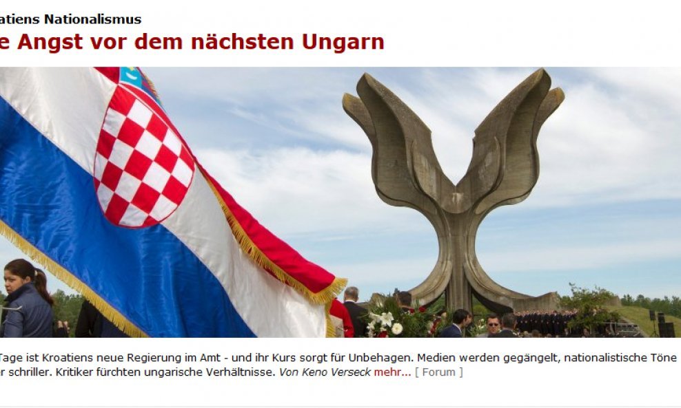 Spiegel Online o Hrvatskoj