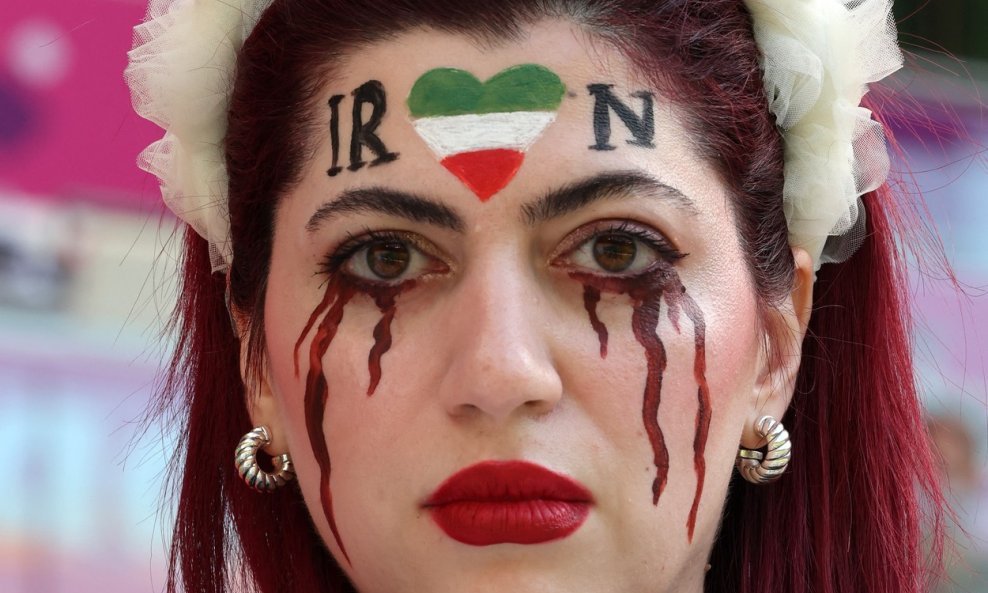 Navijačica Irana na Svjetskom prvenstvu u nogometu