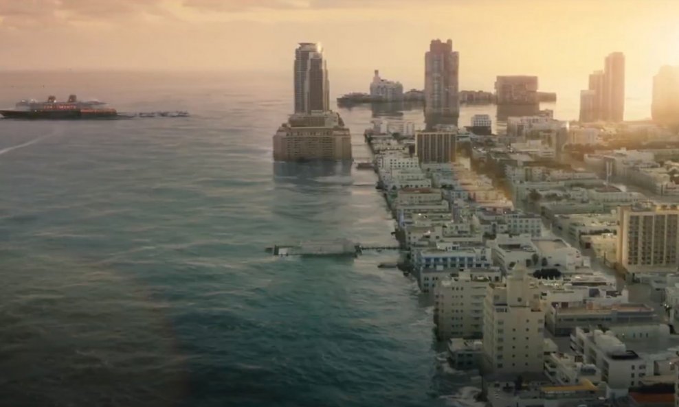 Prizor potopljenog Miamija u filmu 'Reminiscence'
