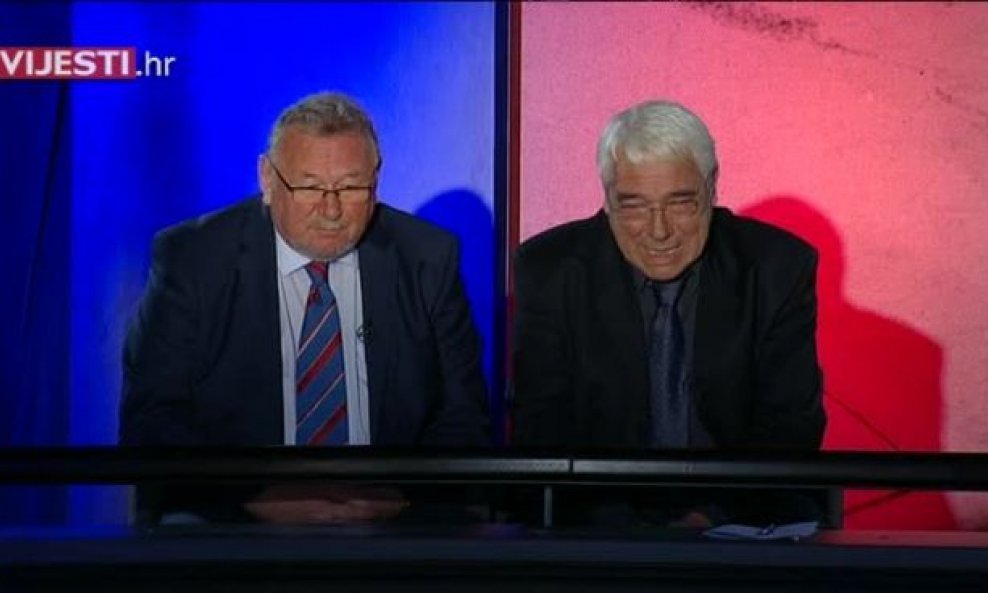 Vladimir Šeks i Antun Vujić u izbornoj noći na RTL-u