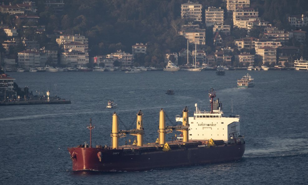 Brod sa žitom iz Ukrajine krenuo je iz istanbulske luke