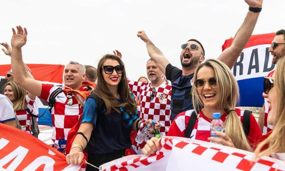 Hrvatski navijači u Kataru