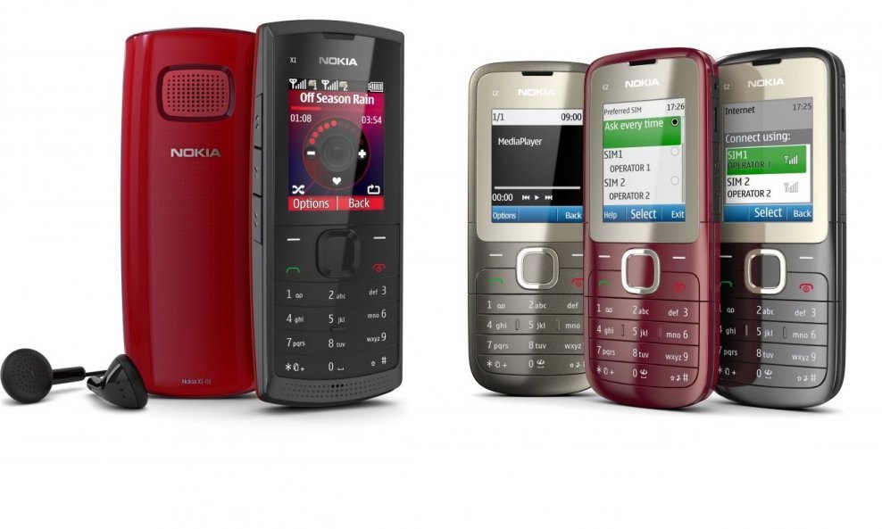 Nokia X1-01 i C2-00