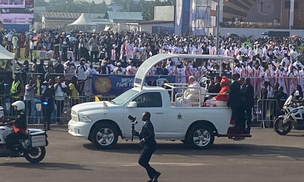 Papa Franjo u Kinšasi, DR Kongo