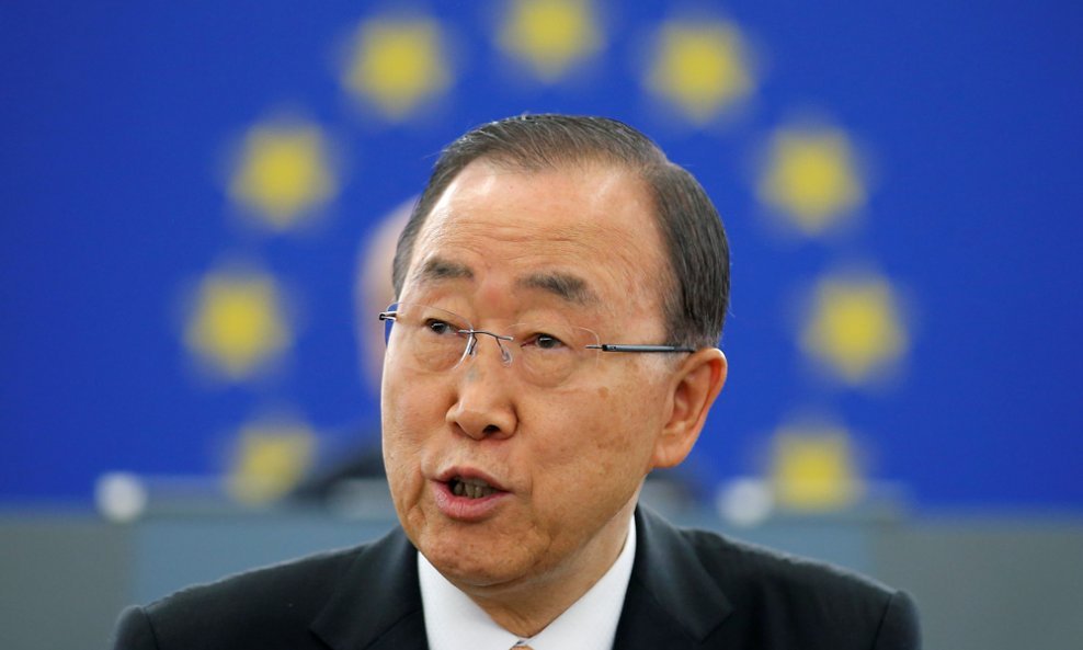 Kina i SAD ratificirali su protokol iz Pariza o klimatskim promjenama (na slici je Ban Ki-moon, glavni tajnik UN-a koji je održao završni govor pri ratificiranju)