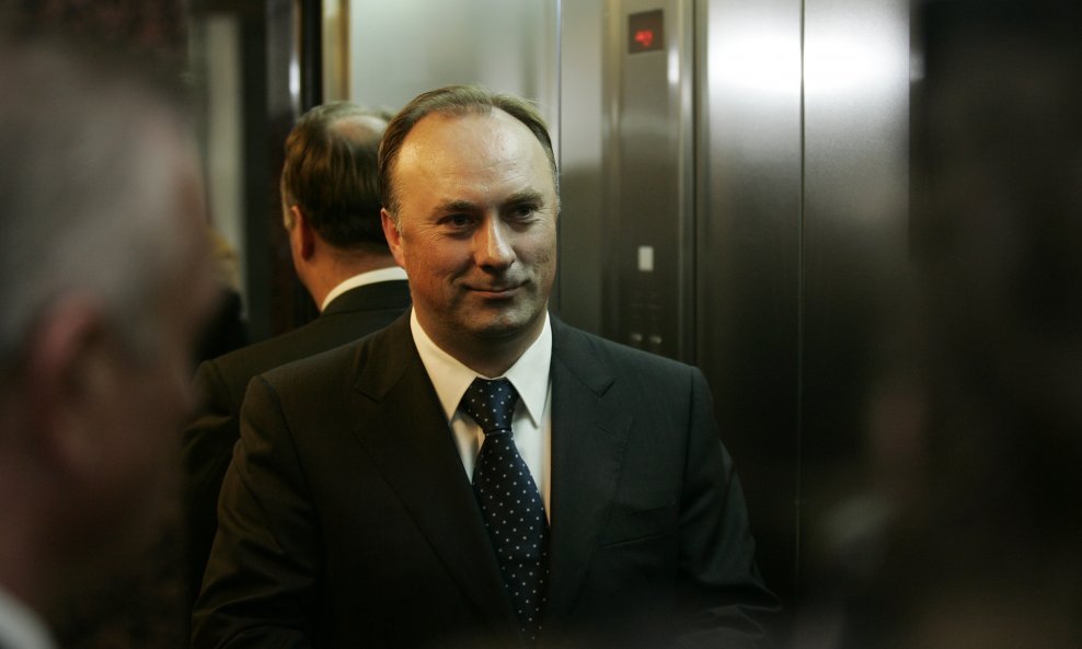 Damir Polančec u liftu