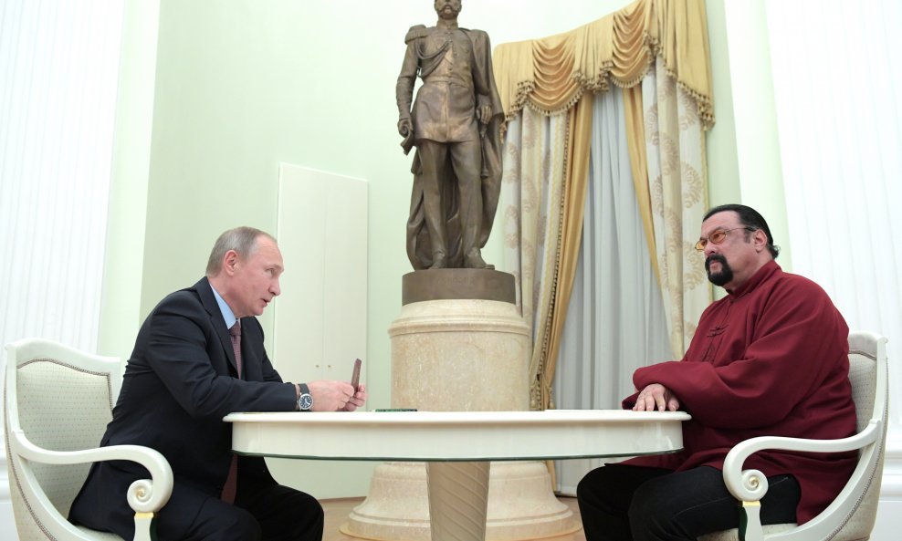 Vladimir Putin i Steven Seagal