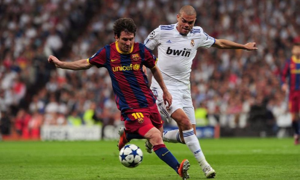 Lionel Messi i Pepe