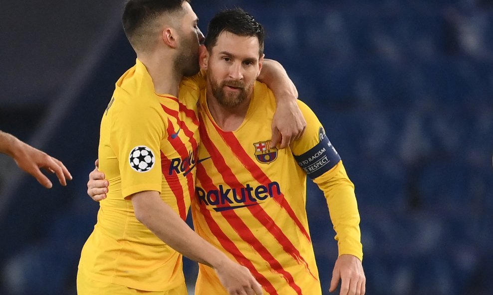 Jordi Alba i Leo Messi