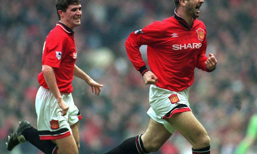 Eric Cantona Roy Keane Manchester United