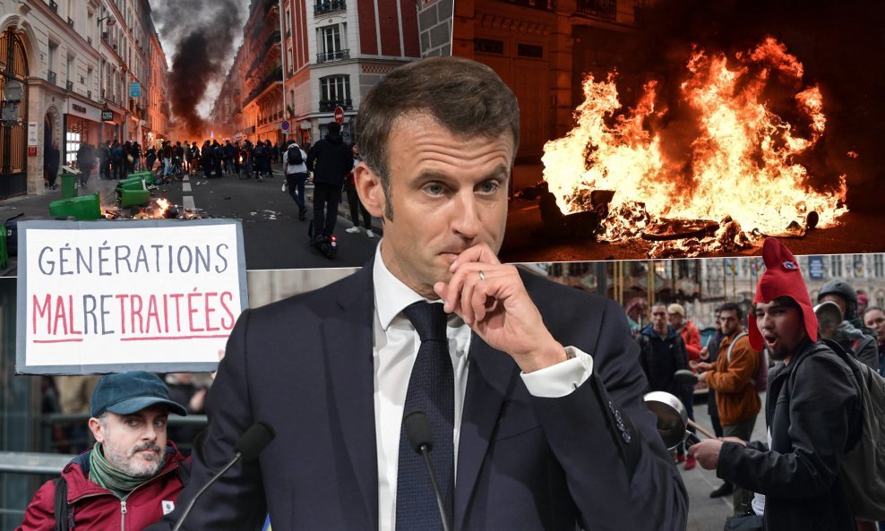 Emmanuel Macron i prosvjedi u Francuskoj