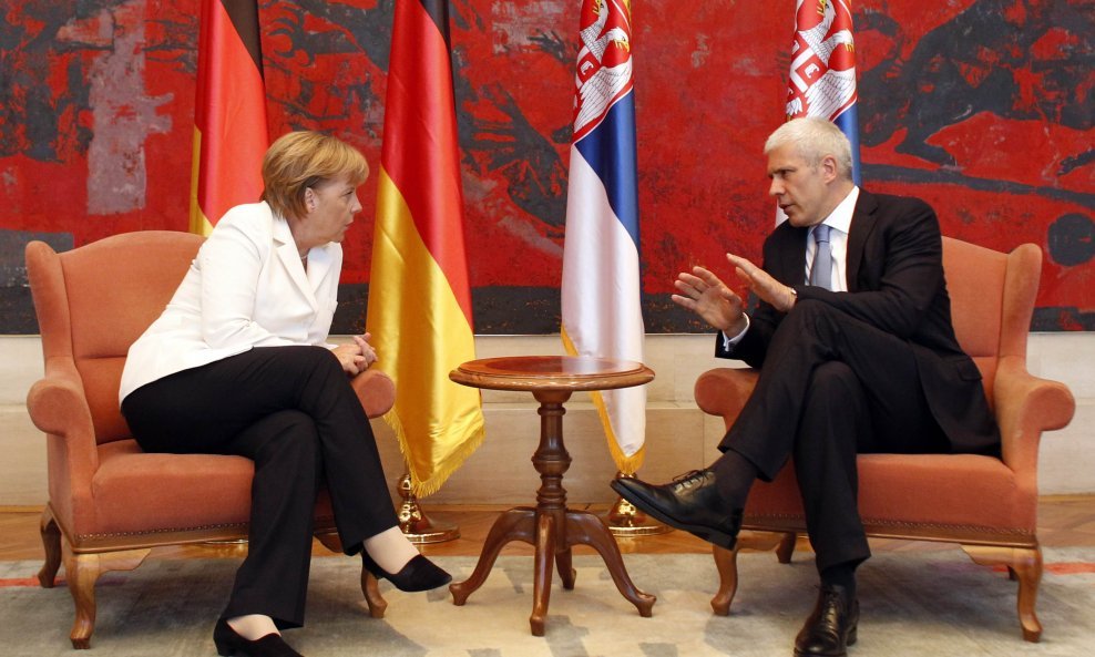 Merkel i Tadić