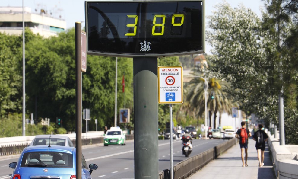 Neuobičajeno visoke temperature u Španjolskoj za ovo doba godine