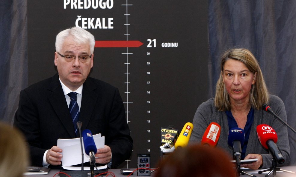 Ivo Josipović i Vesna Teršelič