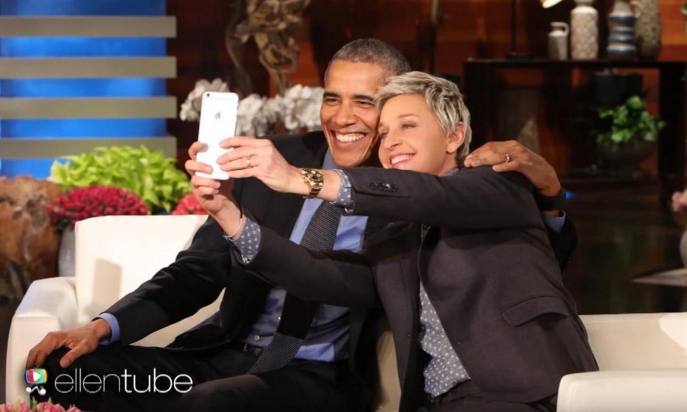 Barack Obama Ellen DeGeneres