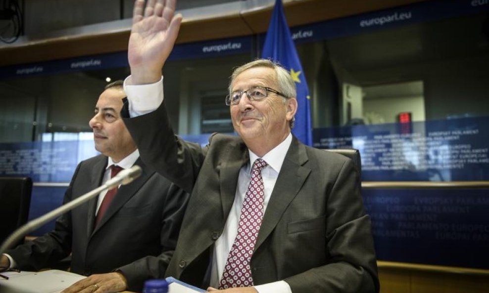 Gianni Pittella i Jean-Claude Juncker