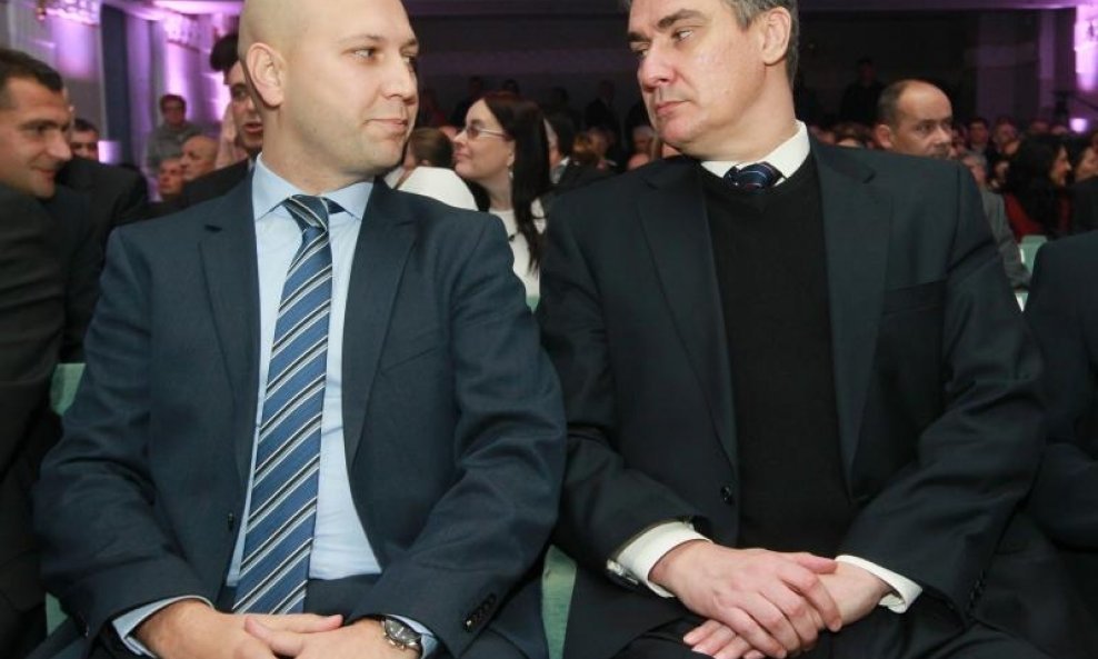 Mihael Zmajlović i Zoran Milanović