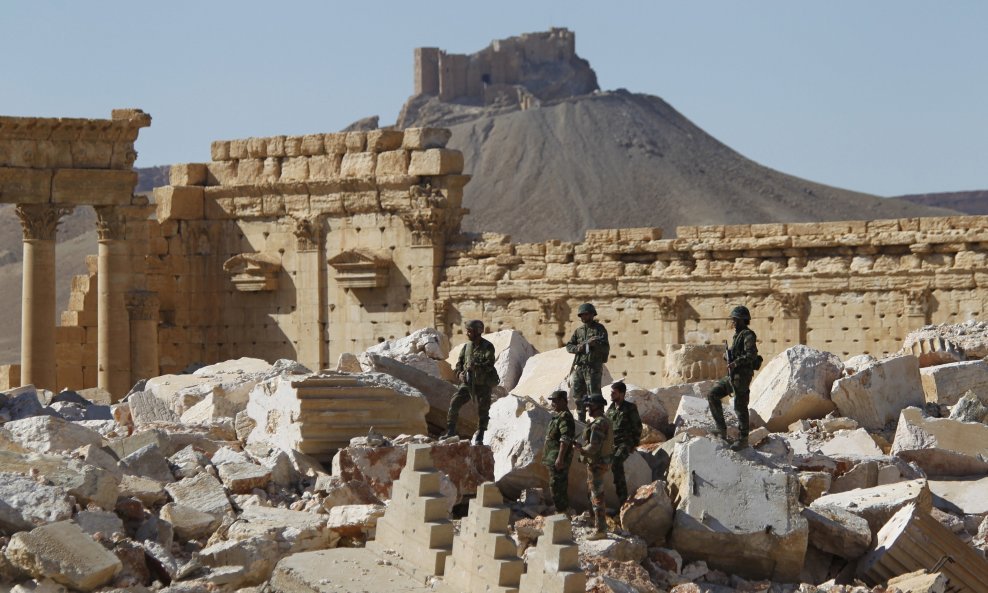 Sirijska vojska u Palmiri