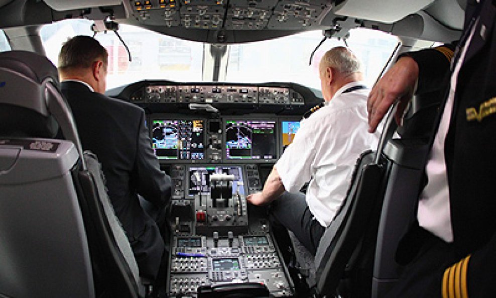 Boeing 787 Dreamliner kabina