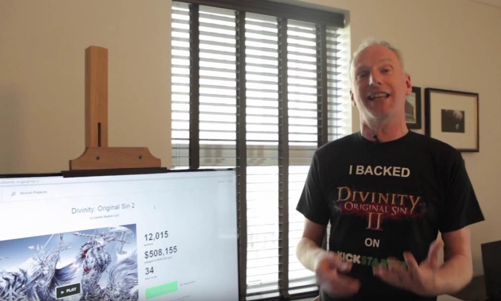 Divinity Original Sin 2 financiran na Kickstarteru