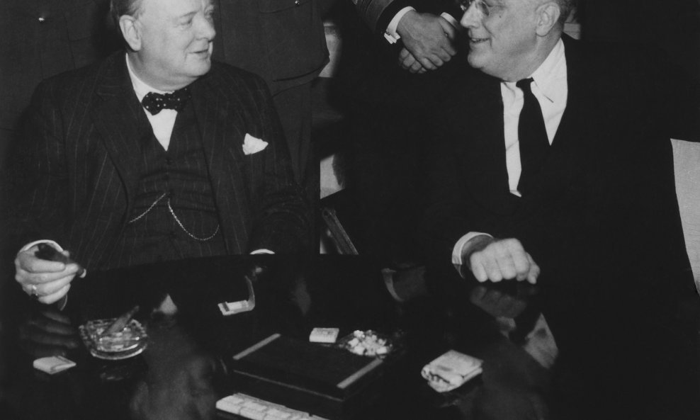 Winston Churchill i Franklin D. Roosevelt