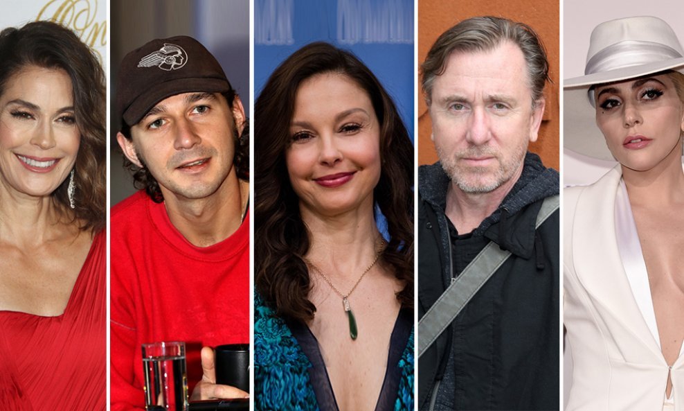Teri Hatcher, Shia LaBeouf, Ashley Judd,Tim Roth i Lady Gaga