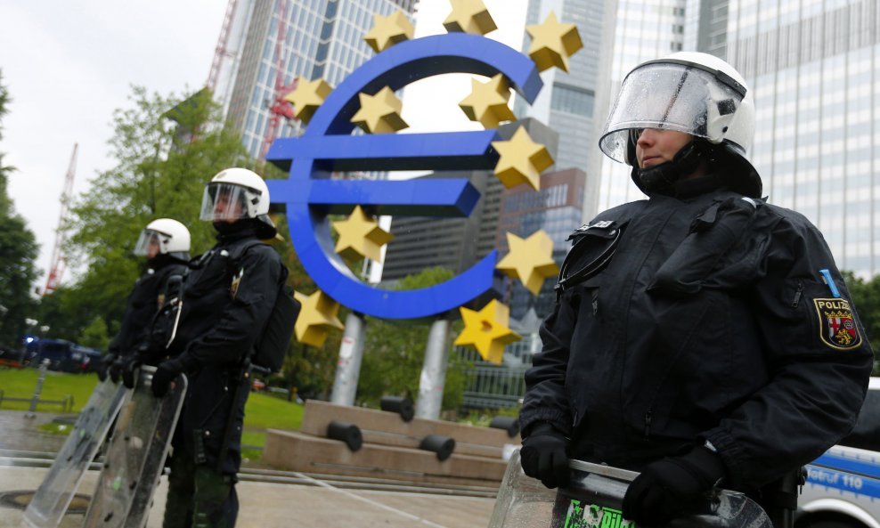 Njemačka policija štiti Europsku centralnu banku