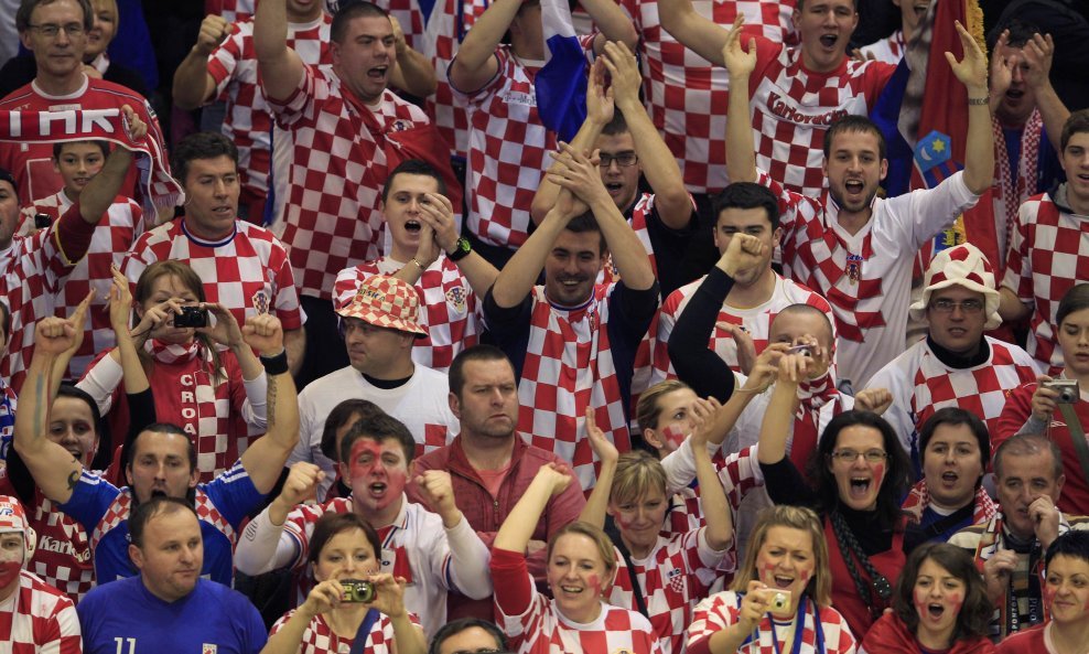 Hrvatska - Francuska (navijači)
