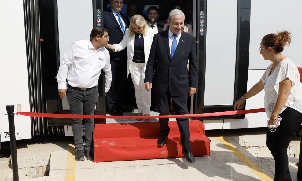 Benjamin Netanyahu otvorio dugoočekivanu liniju metro u Tel Avivu