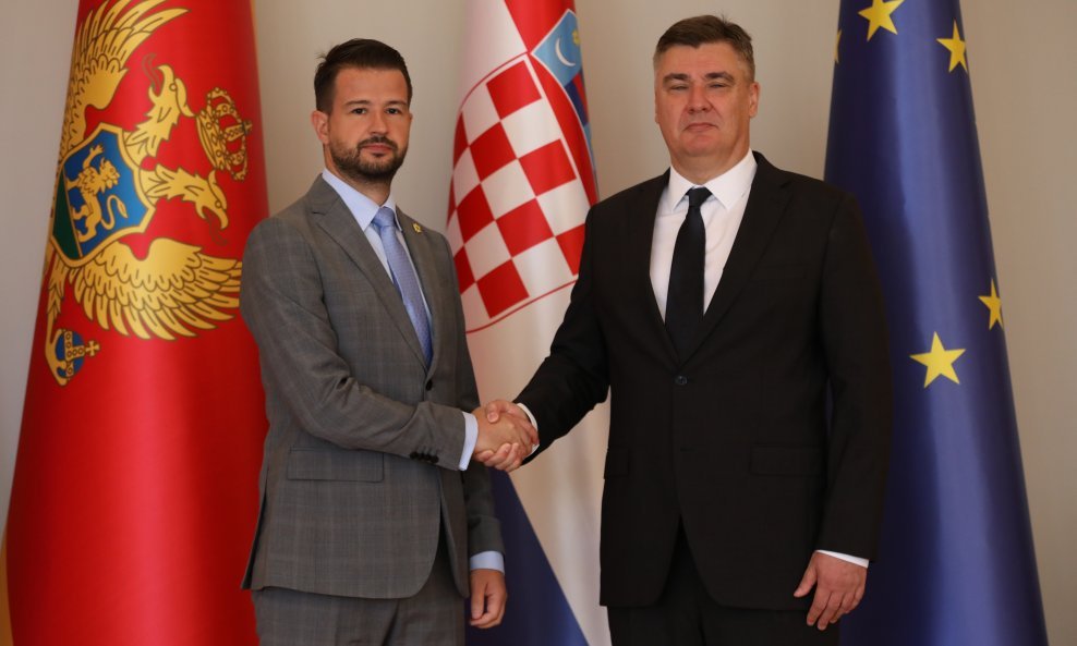 Zoran Milanović primio je crnogorskog predsjednika Jakova Milatovića